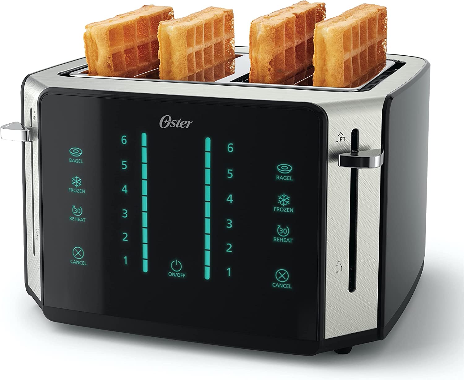Oster 4-Slice Toaster -  - Black/Stainless Steel