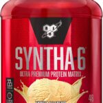 BSN SYNTHA-6 Whey Protein Powder Review - Vanilla Ice Cream, 48 Servings