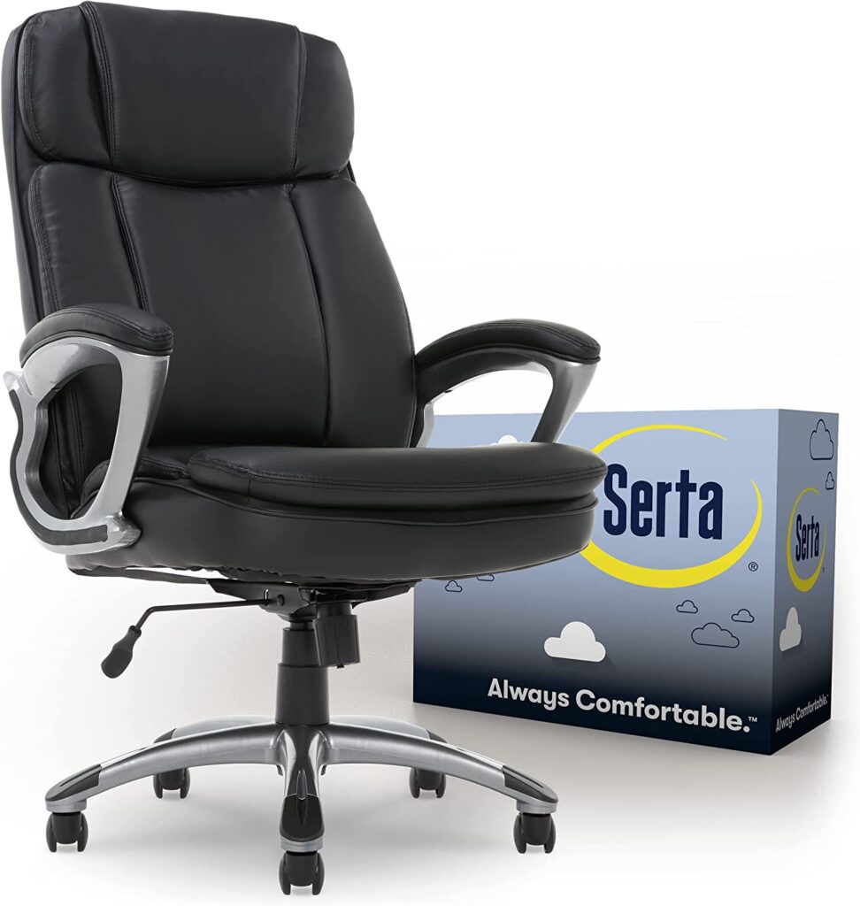 Serta Executive Office Chair Review - Ergonomic Lumbar Support