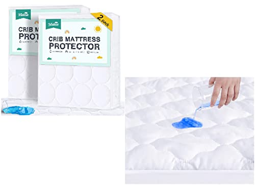 3 Pack Crib Mattress Protector Pad Waterproof