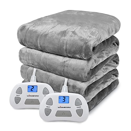 Warm Storm Electric Blanket Queen Size Dual Control