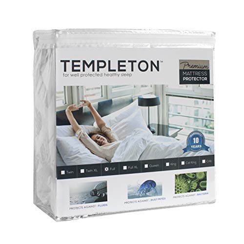 Templeton Premium Hypoallergenic Waterproof Mattress Protector 