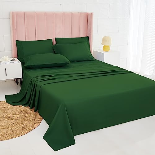 MICORAL Queen Bamboo Sheets Set 