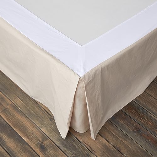 BISELINA French Linen Wrap Around Bed Skirt