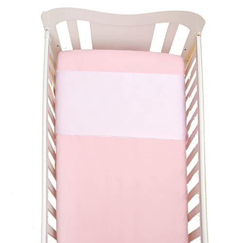 Cozysilk 100% Cotton Crib Fitted Sheet