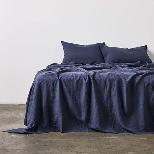 FRENCH FLEX 100% Pure Linen Fitted Sheet