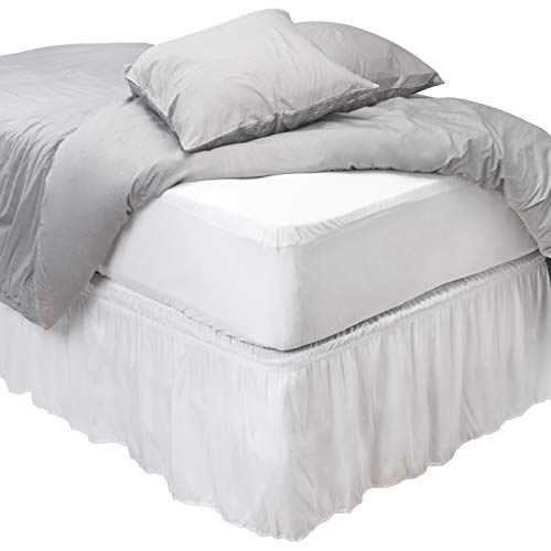 Home Details Twin Size Fitted Mattress Protector 