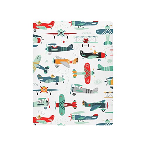 Airplanes Fitted Crib Sheet