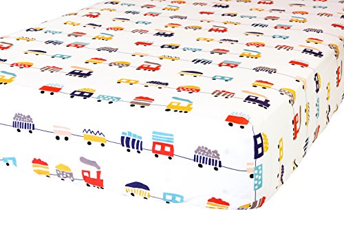 100% Cotton Fitted Crib Sheet 