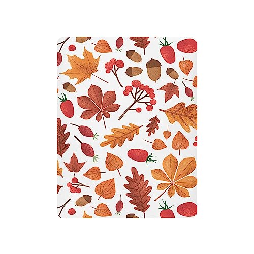 Fall Leaves Fitted Crib Sheet