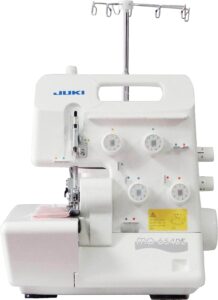 JUKI MO600N Series, MO654DE Portable Thread Serger Sewing Machine, White